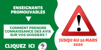 Enseignants promouvables 2020 nc