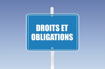 panneau droits et obligations