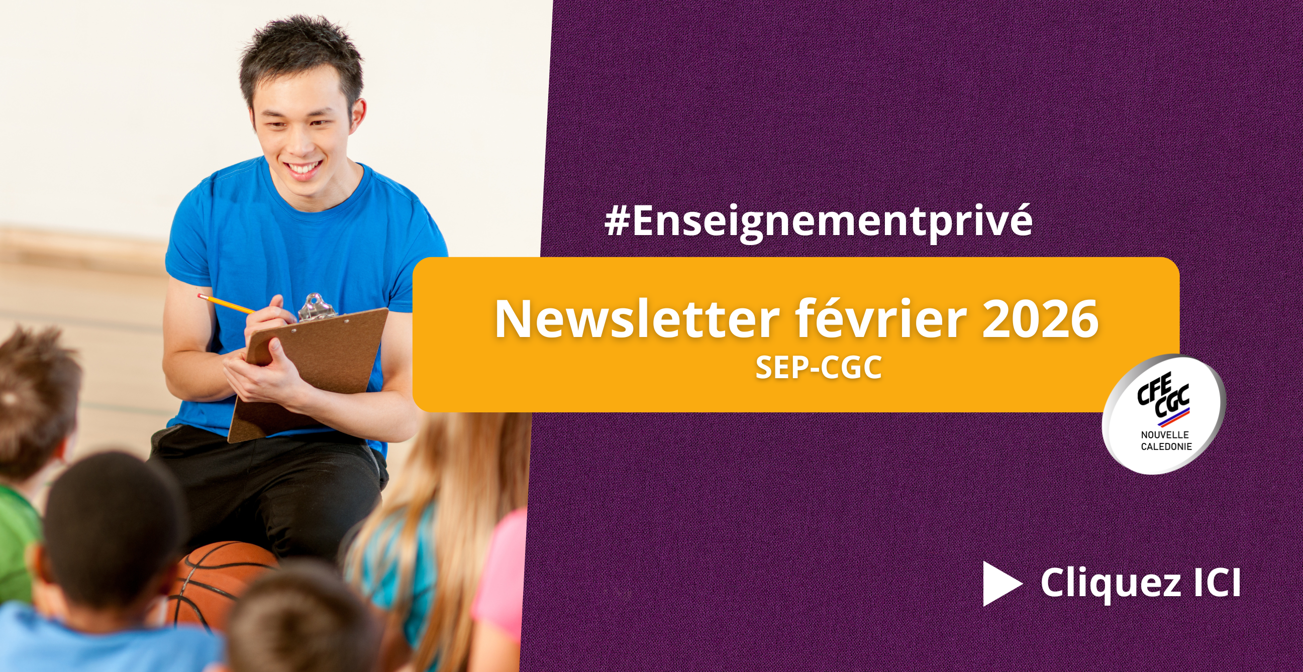 Newsletter Février 2026 – Enseignement privé